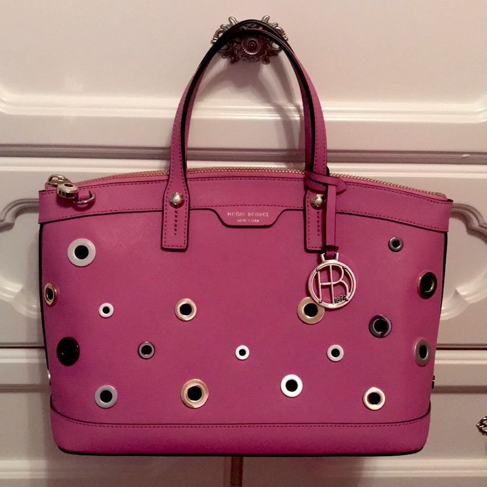 HENRI BENDEL SATCHEL BAG - NWOT - Picture 1 of 9
